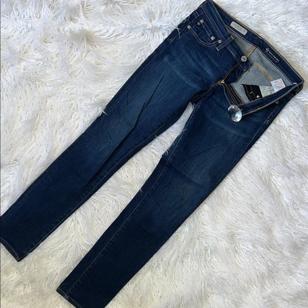 AG Adriano Goldschmied Dark Blue Skinny Jeans